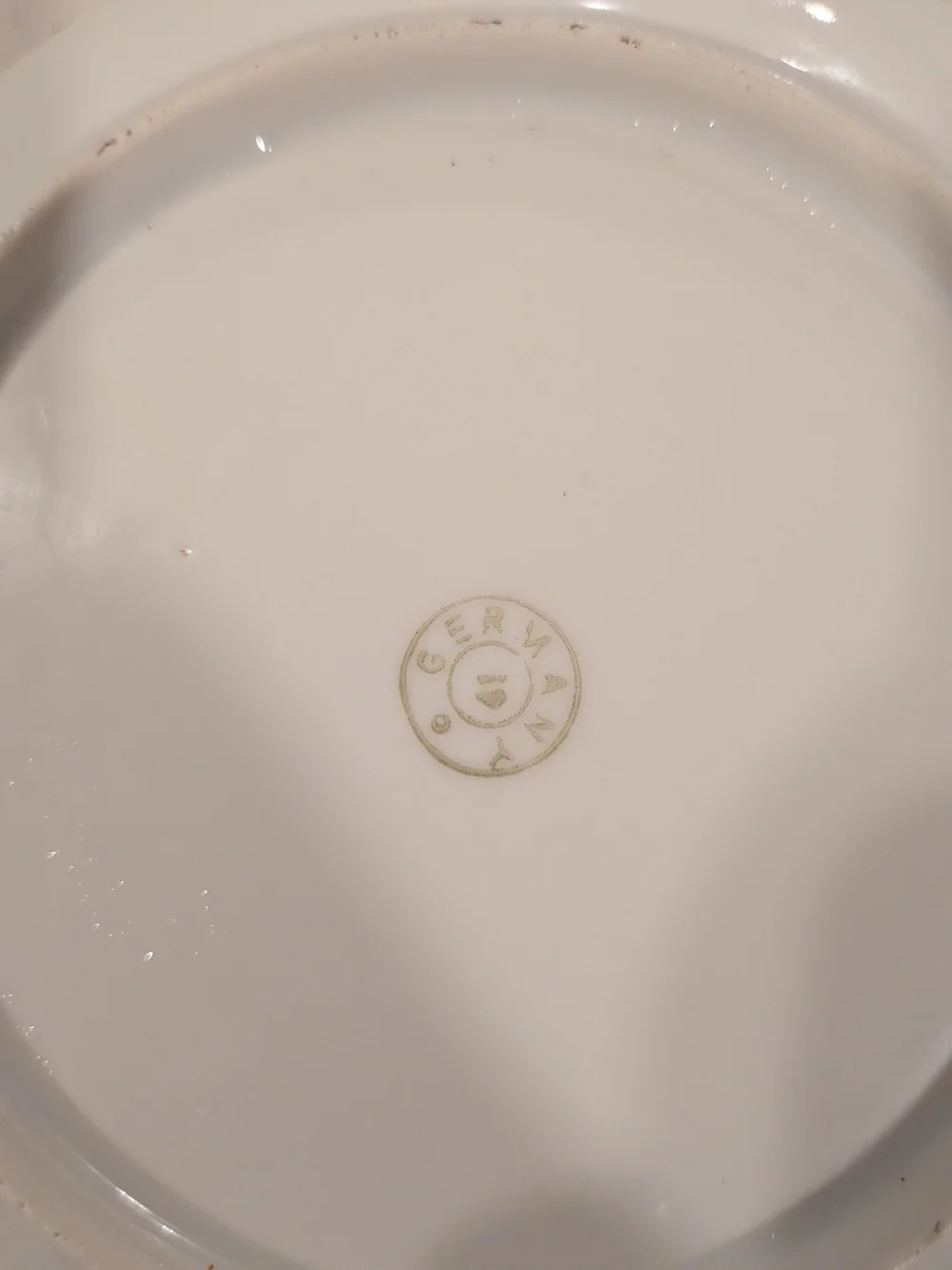 Floral Rose Decorative Porcelain Plate 6.5